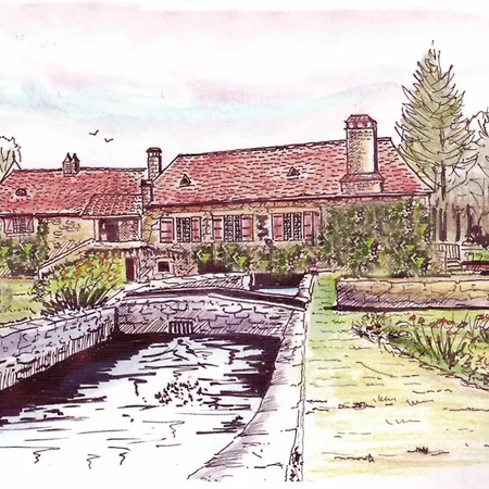 Moulin De L'enea, Xviieme, Vue Riviere Et Sur Beau Parc Abore 2,2 Hectares. Villa Sarlat-la-Caneda